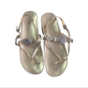 Tory Burch Gold Sandals
